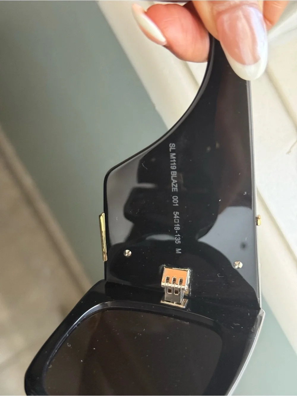 Saint Laurent Blaze 54mm Black Cat Eye Sunglasses
